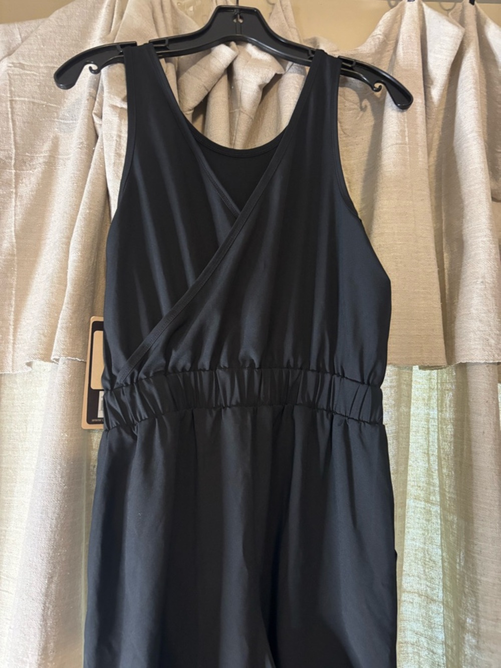 CALIA by Carrie Underwood Black Sleeveless Wide-Leg Jumpsuit - Picture 2 of 7